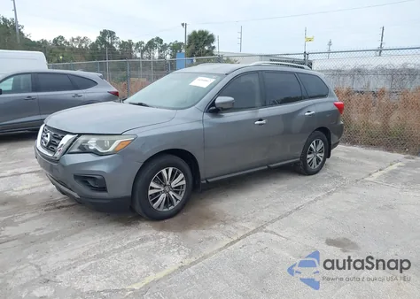 2018 Nissan Pathfinder S z USA, uszkodzony, nr VIN 5N1DR2MN0JC645459
